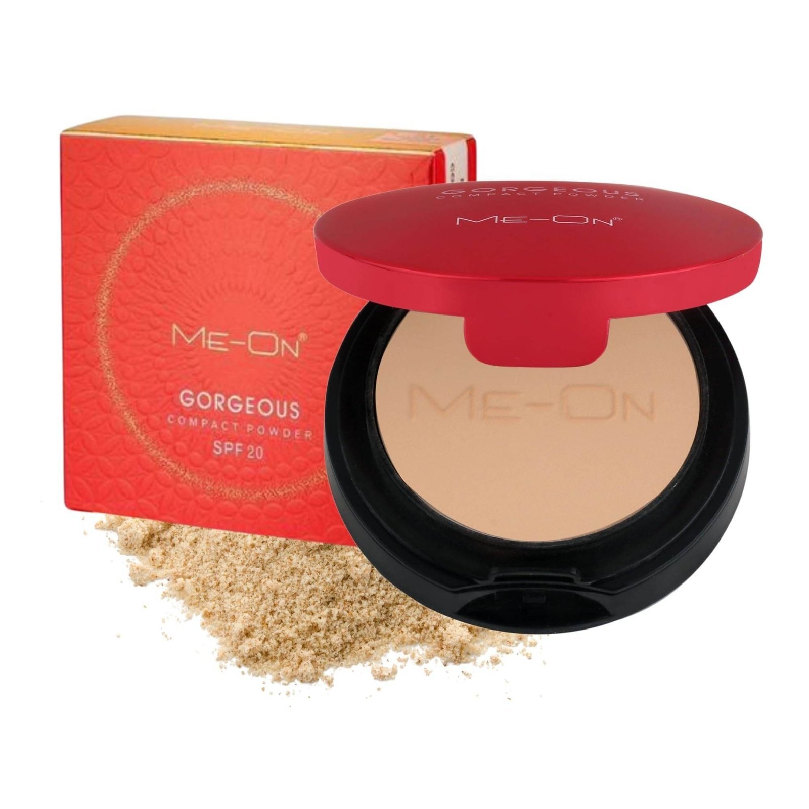 uk71hFsqwU7eL-1-1.jpg ME-ON Gorgeous Compact (Shade 21 - Natural Beige) - Fast UK Delivery - Image 1