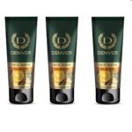 DENVER Oil Clear Face Wash - 50GM Each (Pack of 3) | Goodness of Vitamin C & Green Tea | Oil Cleansing Face Wash for Men | Suitable for Oily Skin | All Skin Type - Fast UK Delivery