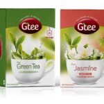 GTEE Green Tea Bags - Regular & Green Tea Bags - Jasmine, 25 Tea Bags (Pack of 2) - Fast UK Delivery