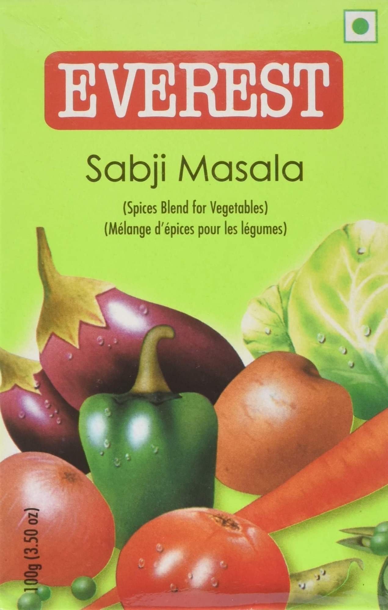 uk71i6gtL-QuL-1-1.jpg Everest Sabji Masala Powder, 100G, Vegetable Masala - Fast UK Delivery - Image 1