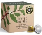 Coffee Nirvana, South Indian Filter Coffee, Box of 10, Nespresso Compatible Aluminum Capsules - Fast UK Delivery