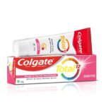 Colgate Total Sensitive Toothpaste 120 gm, Antibacterial Tooth paste, Whole Mouth Health, World's No. 1* Germ-fighting Toothpaste - Fast UK Delivery