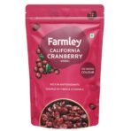 Farmley Dried Cranberry I 200 Gram, Pack Of 1 I Dried Fruit, Berries, High Nutrient And Antioxidant No Added Preservatives - Fast UK Delivery