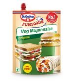 Dr. Oetker FunFoods veg Mayonnaise Original, 100% Veg, Trans Fat Free 900g/800 gram - Fast UK Delivery