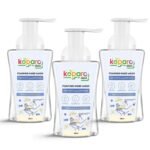 Koparo Natural Foaming Hand Wash | 250ml - Pack of 3 | Vanilla & Blueberry Fragrance | pH Balanced Infused With Glycerin | Safe for All Skin Types | Plant Based | Safe for Kids - Fast UK Delivery