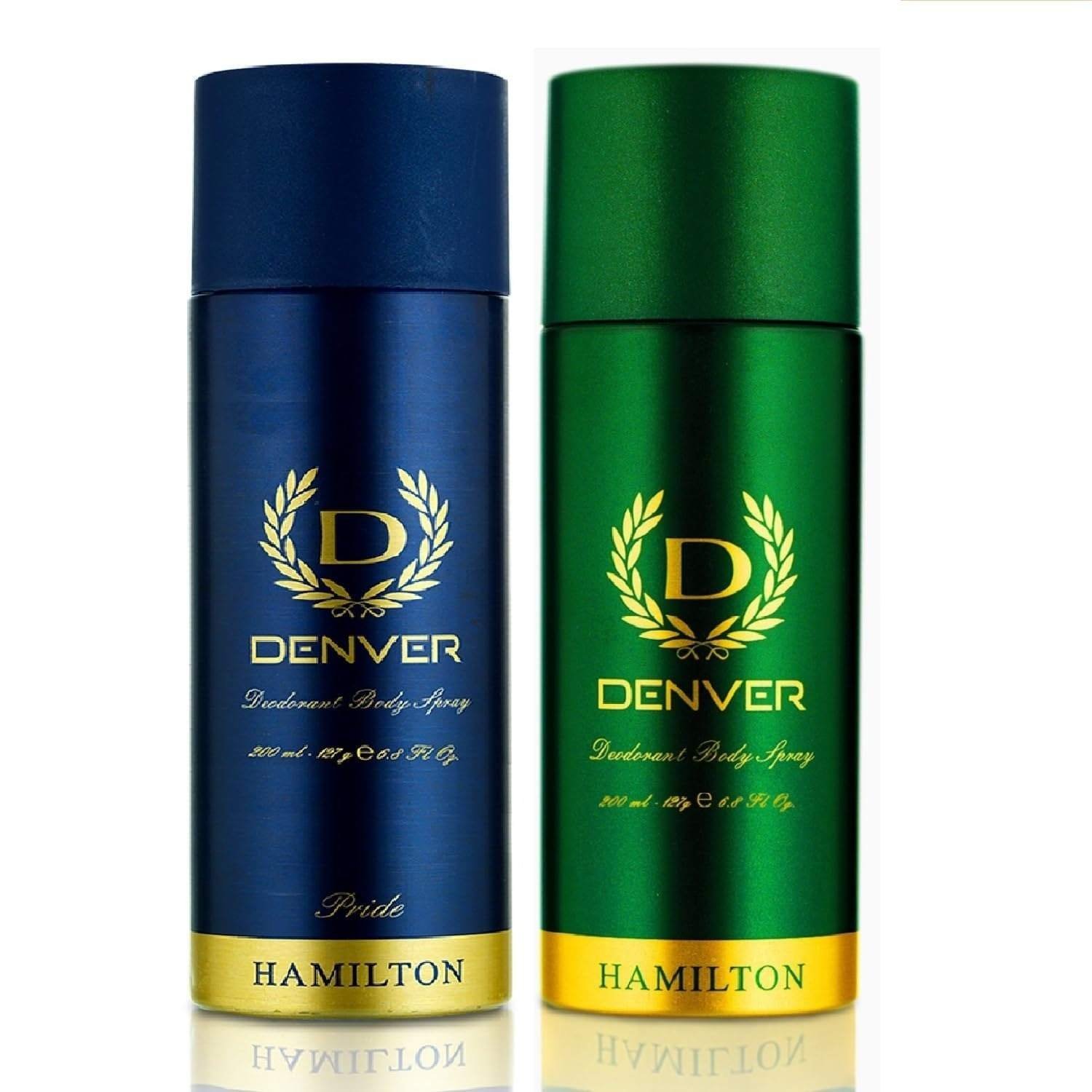uk71jAXpGzKFL-1-1.jpg DENVER Hamilton & Pride Deo - 200ML Each (Combo Pack of 2) | Long Lasting Body Spray for Men - Fast UK Delivery - Image 1