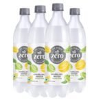Paper Boat Zero Lemon Lime Sparkling (Soda) Water Pack of 4, 600 ml Each | Zero Sugar, Zero Calories | Sugar Free | Flavoured Carbonated Water | No Aspartame - Fast UK Delivery