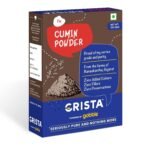 CRISTA 100 gms Cumin Powder | Jeera Powder Zero added Colours, Fillers, Additives & Preservatives | Premium Grade | Brownish-grey | Natural & Aromatic | Farm Fresh