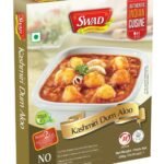 SWAD Ready to Eat Kashmiri Dum Aloo 300g | Just Heat and Eat | Vegetarian Instant Indian Food Mix | No Added Preservative & Colours | Microwave-Able Ready to Eat Meal | Pack of 1 - Fast UK Delivery
