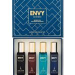 ENVY Gift Set for Men - Oud Luxure, Elegant, Vivid, Embrace - 20ML Each | Long Lasting Luxury Perfume EDP | Perfume Gift Set for Men | Perfume Set for Men Gift Pack | Perfume Gift Set - Fast UK Delivery
