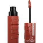 Maybelline Super Stay Vinyl Ink Longwear No-Budge Liquid High-Glossy Lipcolor Makeup, Highly Pigmented Color And Instant Shine, Extra, Red Lipstick, 0.14 Fl Oz, 1 Count - Fast UK Delivery