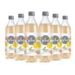 Paper Boat Ginger Lemon Sparkling Water, Pack of 6, 600ml Each | Carbonated Water | Zero Sugar, Zero Calories I Sugar Free - Fast UK Delivery