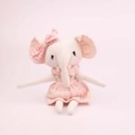 BABY FOREST Cuddly Buddies Lady Elph Plush Toy | Handmade Soft Animal, Ultra-Soft & Robust Fabric for Birthdays & Events | Safe & Eco-Friendly - Fast UK Delivery