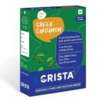 CRISTA 50gm Whole Green Cardamom | Elaichi | Elaichi Green | Choti Elaichi | Elaichi Tea | Cardamom 6mm