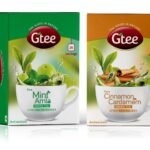 GTEE Green Tea Bags - Mint & Green Tea Bags - Cinnamon & Cardamom, 25 Tea bags (Pack of 2) - Fast UK Delivery