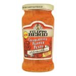 Filippo Berio Chargrilled Pepper Pesto, 6.7 oz 190 g - Fast UK Delivery