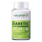 HEALTH VEDA ORGANICS PRIVATE LIMITED Diabetic Care Supplements with Karela, Gudmar, Jamun I 60 Veg Tablets I Manages Blood Sugar Levels I For Both Men & Women - Fast UK Delivery