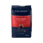 Davidoff Rich Aroma Vivid & Spicy Whole Beans Coffee - 10/12 Intensity - 100% Arabica - 500G - Fast UK Delivery