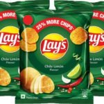 Lay's Chile Limon Flavoured Potato Chips, 28 g (Pack of 3) - Fast UK Delivery