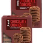 Amul Cookies - Chocolate, 200 gm (Pack of 2) - Inclusive Delivery & Service Charges - Fast UK Delivery