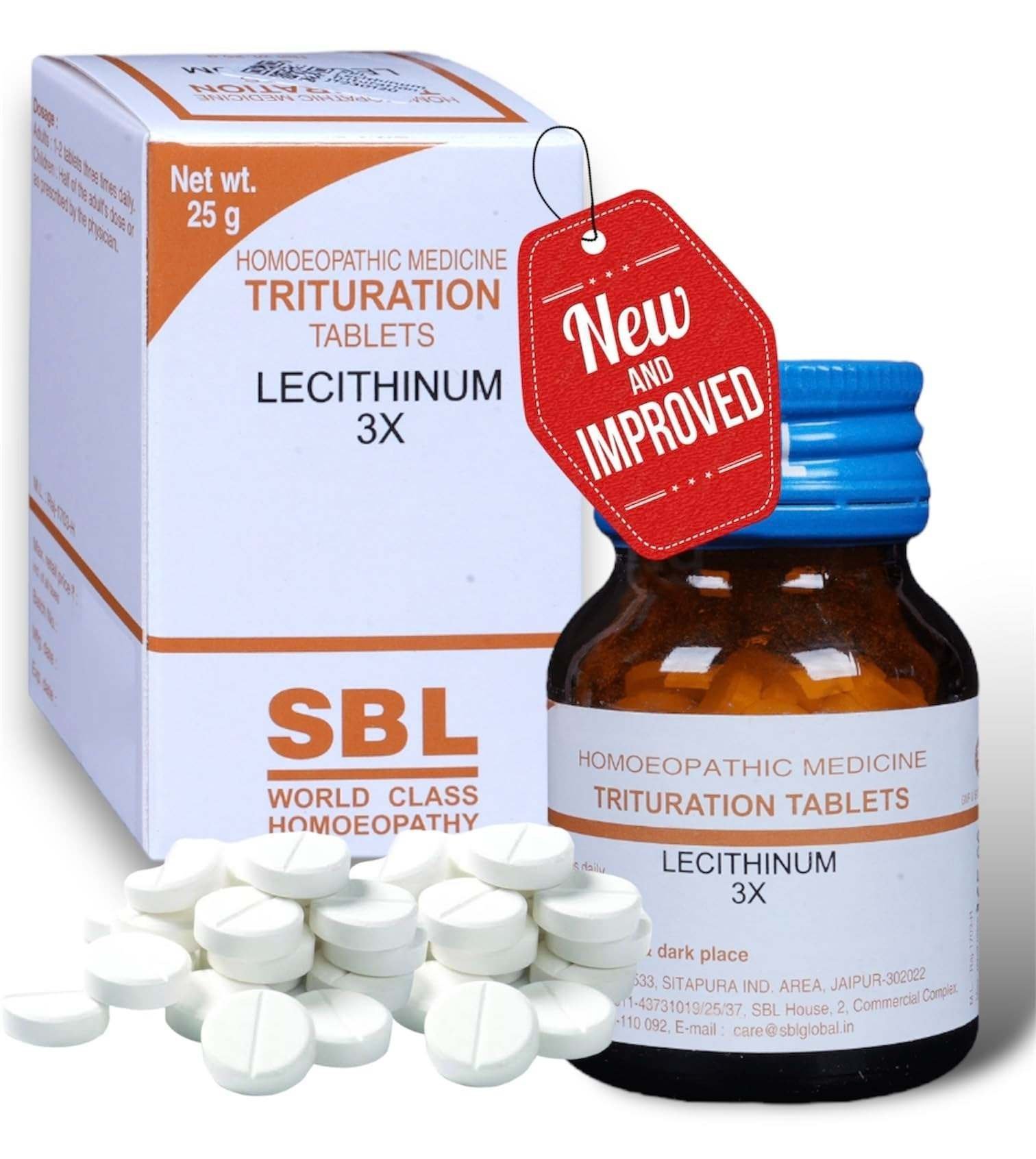 uk71oHGCFLE4L-1-1.jpg KRIG'S Sbl Lecithinum 3X Tablet Homeopathic Medicine -25G. - New Improved - Fast UK Delivery - Image 1