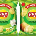 Lay's Potato Chips - American Style Cream & Onion Flavour 12.5g (Pack of 2) - Fast UK Delivery
