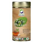 Organic Wellness Tulsi Brahmi 100 Gram Tin - Fast UK Delivery