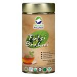 Organic Wellness Tulsi Brahmi 100 Gram Tin - Fast UK Delivery