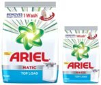 Ariel Matic Top Load Detergent Washing Powder - 1 Kg, Pack of 1 & Ariel Matic Top Load Detergent Washing Powder - 2 kg - Fast UK Delivery
