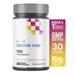 Decode Age Tmg 98% Pure Trimethylglycine (Tmg) Supplements|Physical Performance|Cardiovascular Health|Liver Health|Metabolism|Nmn Synergy (30 Vegan Capsules),1 Count - Fast UK Delivery
