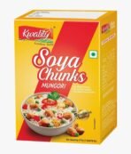 Kwality Soya Chunks 170g, High-Protein & Nutrient-Rich portein Substitute, Healthy and Versatile Plant-Based Food. - Fast UK Delivery