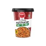 VEEBA Wok Tok Instant Cup Noodles Manchurian | Made with no palm oil| no maida | no added MSG, Vegetarian, 92.5 gram - Fast UK Delivery