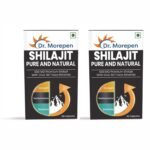 DR. MOREPEN Shilajit Capsules | Pure Himalayan Shilajit Extract Vegan, Pure & Natural Shilajit Consist of More Than 84 Minerals 60 Capsule Pack of 2 - Fast UK Delivery