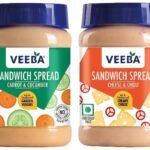 VEEBA Carrot And Cucumber Sandwich Spread, 250 Gm & Cheese And Chilli Sandwich Spread, 250 Gm - Fast UK Delivery