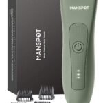 MANSPOT Ball Shaver Cordless Trimmer For Men, Green - Fast UK Delivery