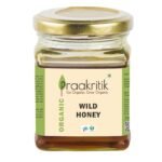 Praakritik Organic Wild Honey, Organic, Produce of Wild Honey Bee of Forest, Raw Unprocessed Unheated, No Artificial Color, 500 Grams - Fast UK Delivery