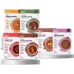 CURRYiT Ready to Cook Mini Pack Veg & Non-Veg Combo Pack of 6 | Pav Bhaji,Butter Masala,Rajma,Kosha Mangsho,Kashmiri Rogan Josh, Chettinad Gravy Paste | Made with Ghee (120g each, Serves 2 each) - Fast UK Delivery