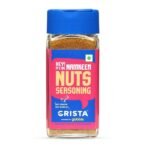 CRISTA Namkeen Nuts Seasoning | Healthy & Flavourful Snack Option | Mixed Spices Blend | Fresh & Flavourful | Zero added Colours, Fillers, Additives & Preservatives | No Onion | No Garlic | 50 gms