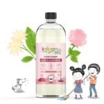 Koparo Natural Disinfectant Floor Cleaner Liquid | 1000ml | Jasmine Fragrance | Tile & Marble Cleaner | Eco-friendly & Non-Toxic | Skin Safe, Baby Safe & Pet Friendly - Fast UK Delivery