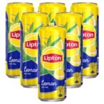 Lipton Lemon Ice Tea Can, 6 X 245, 1.6 Kilograms - Fast UK Delivery