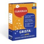 CRISTA Whole Fenugreek Seed | Methi Dana Seeds | Zero added Colours, Fillers, Additives & Preservatives | Farm Fresh | Premium Sortex Grade Quality | 100 gms