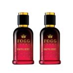FOGG Women Spray Scent Beautiful Secret Perfume, Long-Lasting, Fresh & Powerful Fragrance Spray, Eau De Parfum - 2 X 100Ml (Pack Of 2), 200 Millilitres - Fast UK Delivery