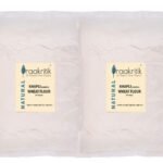 Praakritik Natural Khapli Wheat Atta 10 Kg (2 Packs of 5 kg each) | Emmer Wheat Flour | High Fiber, Low Gluten, & Diabetic Friendly | Ancient Grain | High Bran & Perfect Alternative For Regular Wheat - Fast UK Delivery