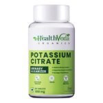 HEALTH VEDA ORGANICS PRIVATE LIMITED Potassium Citrate,800 MgI60 Veg TabletsISupport Nerve,Muscle,Joint&Bone HealthIHelps Manage Electrolytes|For Both Men&Women - Fast UK Delivery