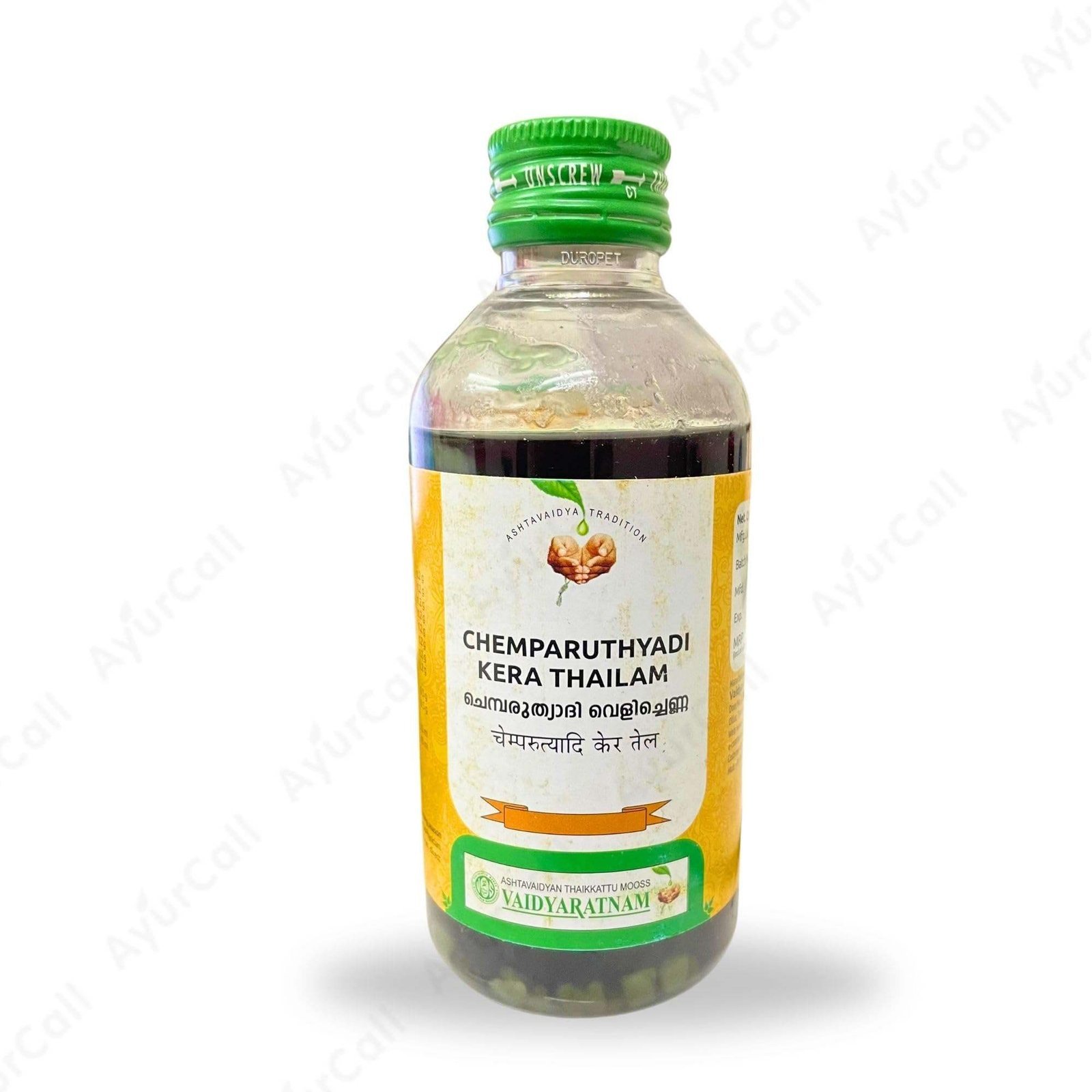 uk71wd-o23eEL-1.jpg Vaidyaratnam Chemparuthyadi Kera Thailam (200 ml) - Fast UK Delivery - Image 1
