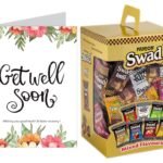 Swad Get Well Soon Gift with Card (Swad Mix Candy 125 Gift Box & 1 Greeting card) 2 units - Fast UK Delivery