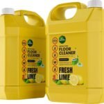 Parle Ropvatika Phenyl Floor Cleaner 5 Liter Citronella - Fragrance (5 Liter - Pack 2 (10 Liter), Lemon) - Fast UK Delivery