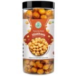H&H HEALTH & HYGIENE Roasted Tomato Makhana Sourced Directly Healthy Snack Fox Nuts | Lotus Puffs | Rich in Calcium | Maintains Weight | Fit for Fasting (Makhana) (100g, Tomato Pack Of 1) - Fast UK Delivery