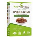Attar Ayurveda Babul Gond Gum - Kikar Gond - Babool Gond - Acacia arabica Willd (250 Grams) - Fast UK Delivery