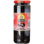 Figaro Pitted Black Olives, 420 g - Fast UK Delivery